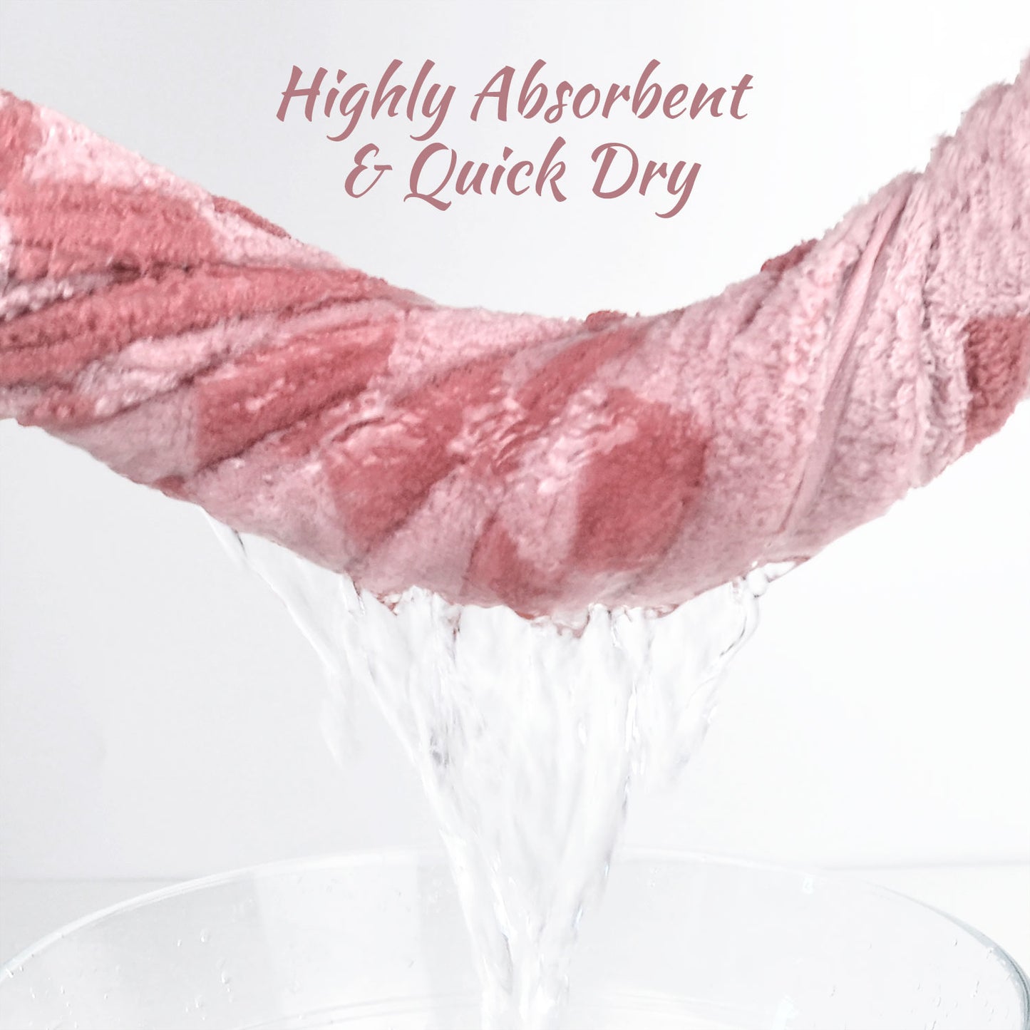 Jacquotha Soft Bath Towels for Bathroom Beach Pool (Pink Checkered) Set of 2, Quick Dry Cotton Cute Valentines Towels for Her Women Girls, 27.5x55 Inches