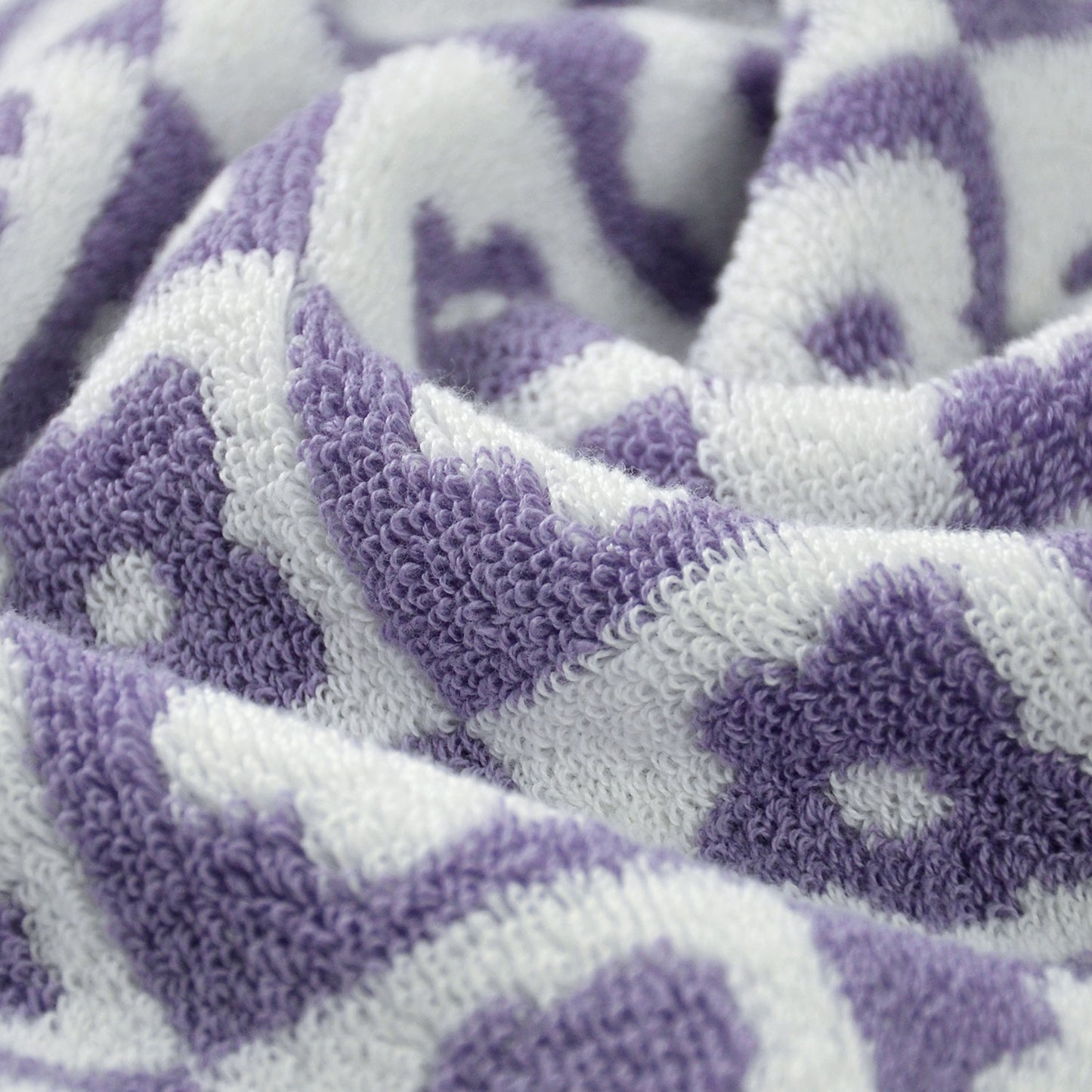 Jacquotha Cotton Hand Towels Checkered Floral - Quick Drying Hand Towel Set of 4, for Women Girls Bathroom Decor, 29” x 13”