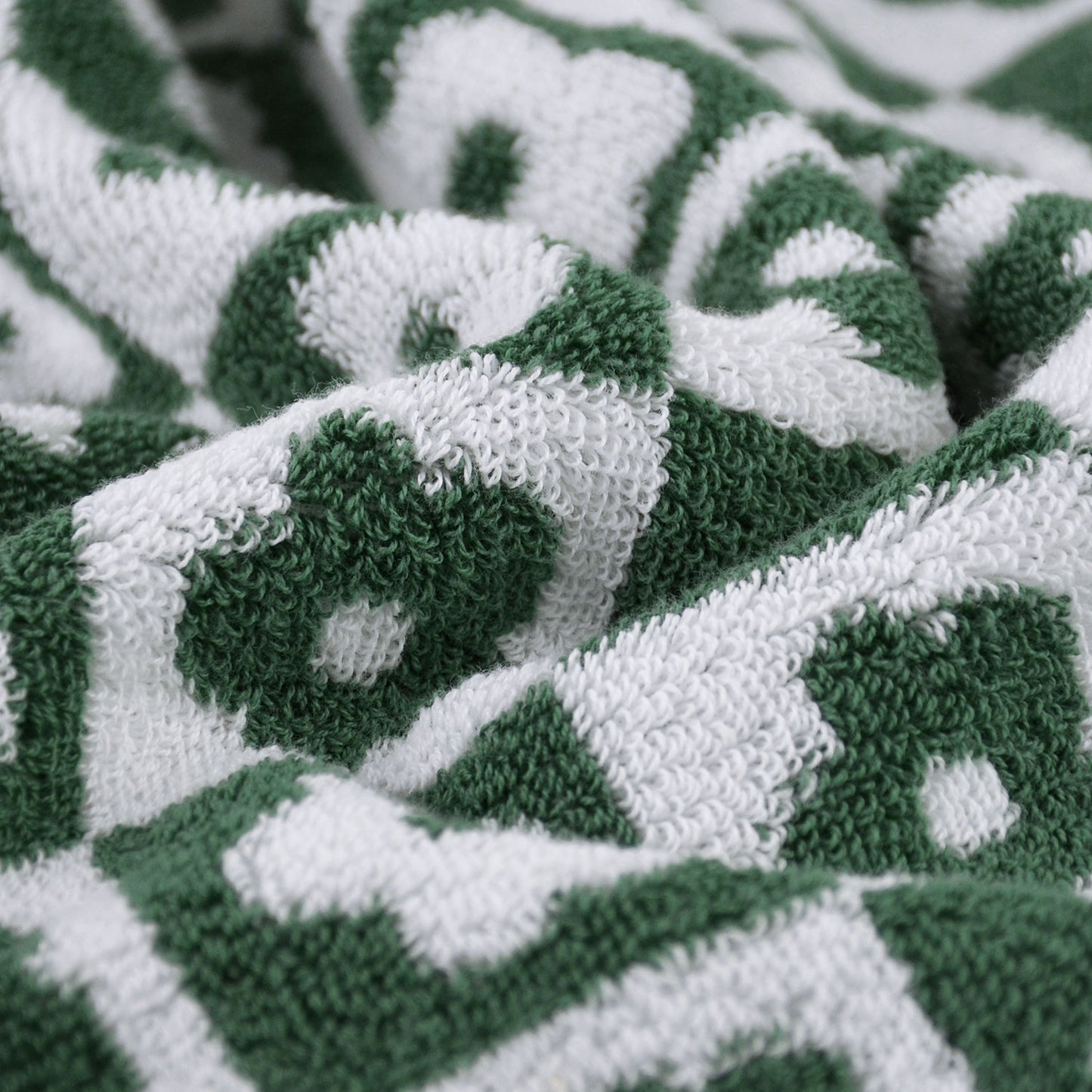 Jacquotha Cotton Hand Towels Checkered Floral - Quick Drying Hand Towel Set of 4, for Women Girls Bathroom Decor, 29” x 13”