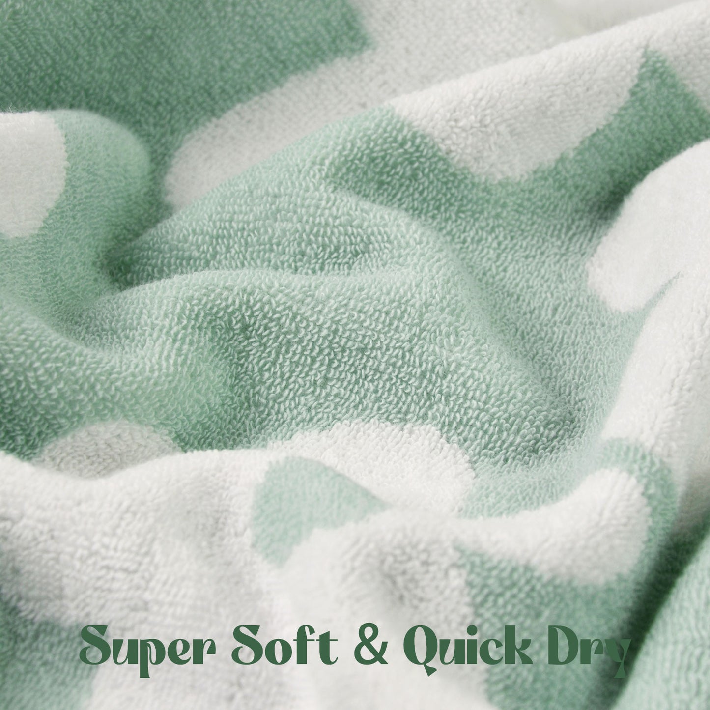 Jacquotha Floral Hand Towels for Bathroom - 2 Pack Cotton Face Towels 13" x 28", Soft Decorative with Cute Daisy Prints for Guest Room, Kitchen Decor