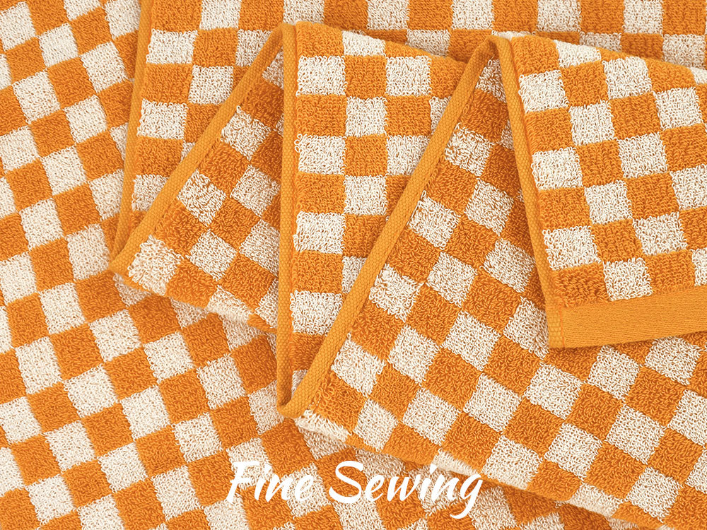 Jacquotha Luxury Bath Towels for Bathroom Checkered (54x28 Inches) - Cotton Soft Absorbent Shower Towels 2 Pack Daily Use Lightweigt, Quick Dry, Decorative