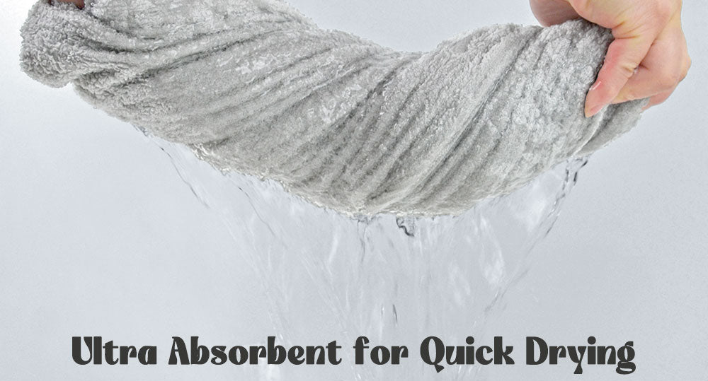 Cute Bath Towels Set of 2 - Large 55” x 28”, Decorative Hydrangea Floral Jacquard, Guest Room & Bathroom Decor, Cotton