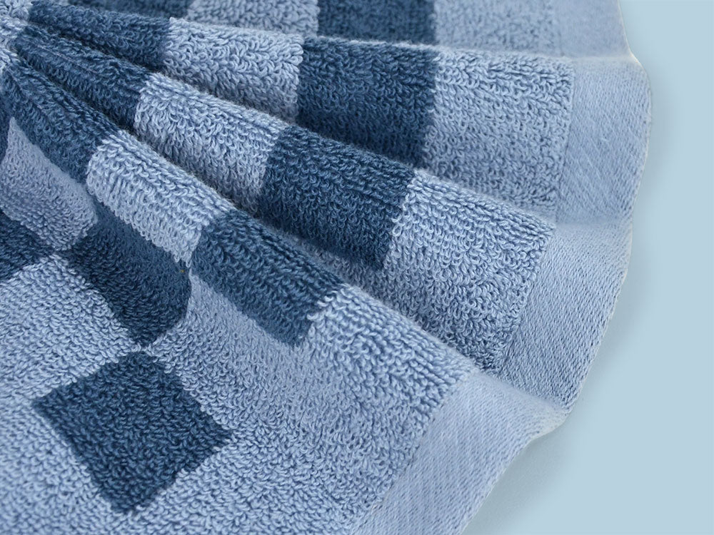 Jacquotha Soft Cotton Hand Towels in Checkered - 4 Pack Lightweight Absorbent Towels for Hand Drying and Face Washing, for Women Girls Wife Daughter, 29x13 Inches