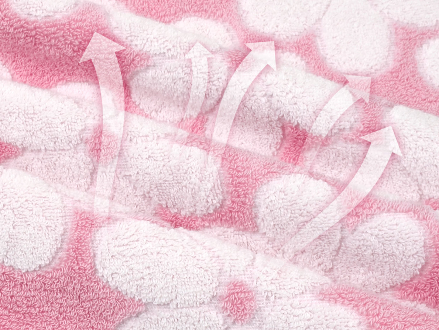 Jacquotha Soft Bath Towels 2 Pack, Super Absorbent Shower Towels 27.5x55 Inches, Cute Floral Jacquard Bathroom Set, Cotton